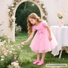 image:imageFelix amp Flora Toddler Flower Girl Dress Shoes  Girl Ballet Flats Party School Shoes WeddingB821s Hot Pink