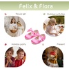 image:imageFelix amp Flora Toddler Flower Girl Dress Shoes  Girl Ballet Flats Party School Shoes WeddingB821s Hot Pink