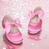 image:imageFelix amp Flora Toddler Flower Girl Dress Shoes  Girl Ballet Flats Party School Shoes WeddingB821s Hot Pink