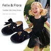 image:imageFelix amp Flora Toddler Flower Girl Dress Shoes  Girl Ballet Flats Party School Shoes WeddingB821velvet Black