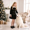 image:imageFelix amp Flora Toddler Flower Girl Dress Shoes  Girl Ballet Flats Party School Shoes WeddingB821velvet Black