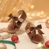 image:imageFelix amp Flora Toddler Flower Girl Dress Shoes  Girl Ballet Flats Party School Shoes WeddingB821velvet Brown