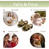image:imageFelix amp Flora Toddler Flower Girl Dress Shoes  Girl Ballet Flats Party School Shoes WeddingB821velvet Green