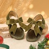 image:imageFelix amp Flora Toddler Flower Girl Dress Shoes  Girl Ballet Flats Party School Shoes WeddingB821velvet Green