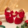 image:imageFelix amp Flora Toddler Flower Girl Dress Shoes  Girl Ballet Flats Party School Shoes WeddingB821velvet Red