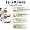 image:imageFelix amp Flora Toddler Flower Girl Dress Shoes  Girl Ballet Flats Party School Shoes WeddingB839white