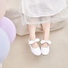 image:imageFelix amp Flora Toddler Flower Girl Dress Shoes  Girl Ballet Flats Party School Shoes WeddingB839white