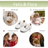 image:imageFelix amp Flora Toddler Flower Girl Dress Shoes  Girl Ballet Flats Party School Shoes WeddingB845white