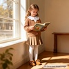 image:imageFelix amp Flora Toddler Flower Girl Dress Shoes  Girl Ballet Flats Party School Shoes WeddingB847brown