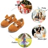 image:imageFelix amp Flora Toddler Flower Girl Dress Shoes  Girl Ballet Flats Party School Shoes WeddingB847brown