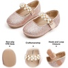 image:imageFelix amp Flora Toddler Flower Girl Dress Shoes  Girl Ballet Flats Party School Shoes WeddingB873glitter Pink