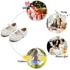 image:imageFelix amp Flora Toddler Flower Girl Dress Shoes  Girl Ballet Flats Party School Shoes WeddingB880glitter White