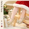 image:imageFelix amp Flora Toddler Flower Girl Dress Shoes  Girl Ballet Flats Party School Shoes WeddingB896gold