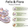 image:imageFelix amp Flora Toddler Flower Girl Dress Shoes  Girl Ballet Flats Party School Shoes WeddingB896purple