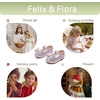 image:imageFelix amp Flora Toddler Flower Girl Dress Shoes  Girl Ballet Flats Party School Shoes WeddingB896purple