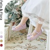 image:imageFelix amp Flora Toddler Flower Girl Dress Shoes  Girl Ballet Flats Party School Shoes WeddingB896purple