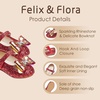 image:imageFelix amp Flora Toddler Flower Girl Dress Shoes  Girl Ballet Flats Party School Shoes WeddingB896red