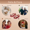 image:imageFelix amp Flora Toddler Flower Girl Dress Shoes  Girl Ballet Flats Party School Shoes WeddingB896red