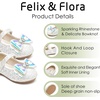 image:imageFelix amp Flora Toddler Flower Girl Dress Shoes  Girl Ballet Flats Party School Shoes WeddingB896white