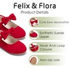 image:imageFelix amp Flora Toddler Flower Girl Dress Shoes  Girl Ballet Flats Party School Shoes WeddingBf11red
