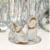image:imageFelix amp Flora Toddler Flower Girl Dress Shoes  Girl Ballet Flats Party School Shoes WeddingBf20glitter Silver
