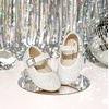 image:imageFelix amp Flora Toddler Flower Girl Dress Shoes  Girl Ballet Flats Party School Shoes WeddingBf20glitter White