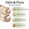 image:imageFelix amp Flora Toddler Flower Girl Dress Shoes  Girl Ballet Flats Party School Shoes WeddingBf27dark Nude