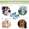 image:imageFelix amp Flora Toddler Flower Girl Dress Shoes  Girl Ballet Flats Party School Shoes WeddingBf28blue