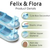 image:imageFelix amp Flora Toddler Flower Girl Dress Shoes  Girl Ballet Flats Party School Shoes WeddingBf28blue