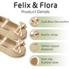 image:imageFelix amp Flora Toddler Flower Girl Dress Shoes  Girl Ballet Flats Party School Shoes WeddingBf28gold