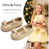 image:imageFelix amp Flora Toddler Flower Girl Dress Shoes  Girl Ballet Flats Party School Shoes WeddingBf28gold