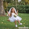image:imageFelix amp Flora Toddler Flower Girl Dress Shoes  Girl Ballet Flats Party School Shoes WeddingBu319 White