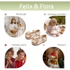 image:imageFelix amp Flora Toddler Flower Girl Dress Shoes Girl Ballet Flats Party School Shoes WeddingB904dark Nude