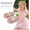 image:imageFelix amp Flora Toddler Flower Girl Dress Shoes Girl Ballet Flats Party School Shoes WeddingB904pink