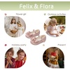 image:imageFelix amp Flora Toddler Flower Girl Dress Shoes Girl Ballet Flats Party School Shoes WeddingB904pink