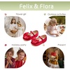 image:imageFelix amp Flora Toddler Flower Girl Dress Shoes Girl Ballet Flats Party School Shoes WeddingB904red