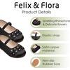 image:imageFelix amp Flora Toddler Girl Dress Shoes  Flower Girl Ballet Flats School Wedding PartyB891black