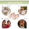 image:imageFelix amp Flora Toddler Girl Dress Shoes  Flower Girl Ballet Flats School Wedding PartyB891dark Nude