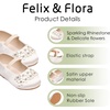 image:imageFelix amp Flora Toddler Girl Dress Shoes  Flower Girl Ballet Flats School Wedding PartyB891ivory White