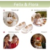 image:imageFelix amp Flora Toddler Girl Dress Shoes  Flower Girl Ballet Flats School Wedding PartyB891ivory White