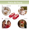 image:imageFelix amp Flora Toddler Girl Dress Shoes  Flower Girl Ballet Flats School Wedding PartyB891red