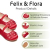 image:imageFelix amp Flora Toddler Girl Dress Shoes  Flower Girl Ballet Flats School Wedding PartyB891red