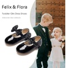 image:imageFelix amp Flora Toddler Girl Dress Shoes  Flower Girl Ballet Flats School Wedding PartyB903black