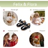 image:imageFelix amp Flora Toddler Girl Dress Shoes  Flower Girl Ballet Flats School Wedding PartyB903black