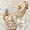 image:imageFelix amp Flora Toddler Girl Dress Shoes  Flower Girl Ballet Flats School Wedding PartyB903glitter Gold