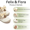 image:imageFelix amp Flora Toddler Girl Dress Shoes  Flower Girl Ballet Flats School Wedding PartyB903s Champagne Gold