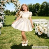 image:imageFelix amp Flora Toddler Girl Dress Shoes  Flower Girl Ballet Flats School Wedding PartyB903s Champagne Gold