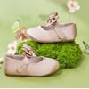 image:imageFelix amp Flora Toddler Girl Dress Shoes  Flower Girl Ballet Flats School Wedding PartyB903s Dark Nude