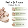 image:imageFelix amp Flora Toddler Girl Dress Shoes  Flower Girl Ballet Flats School Wedding PartyB903s Dark Nude
