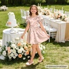 image:imageFelix amp Flora Toddler Girl Dress Shoes  Flower Girl Ballet Flats School Wedding PartyB903s Dark Nude